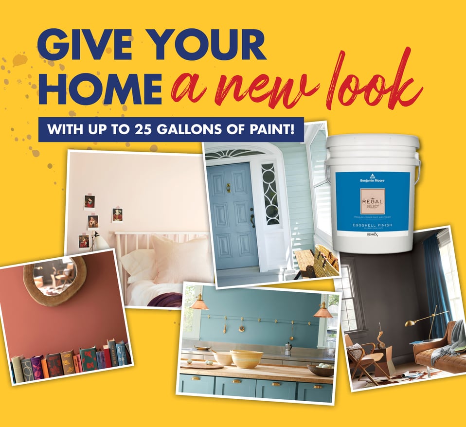 Benjamin Moore Paint Your Home Giveaway
